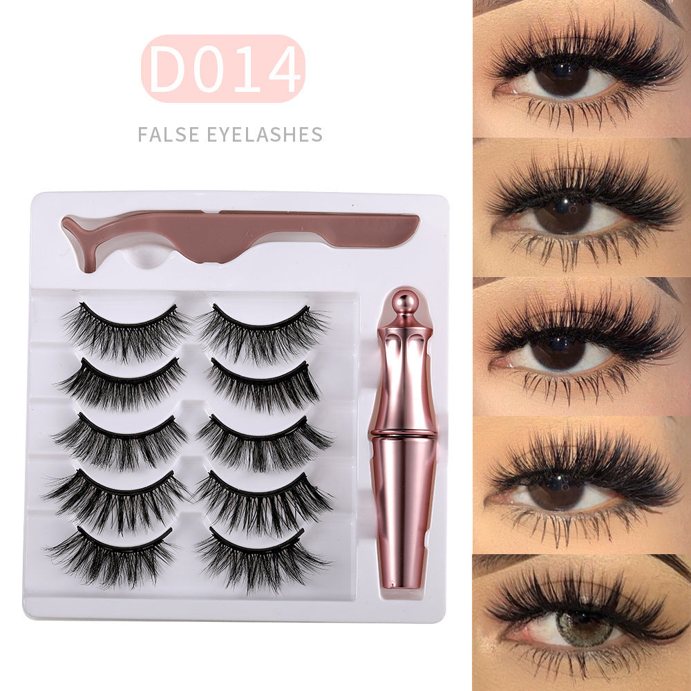 Cils magnétiques Cils de vison 5 paires d'aimants