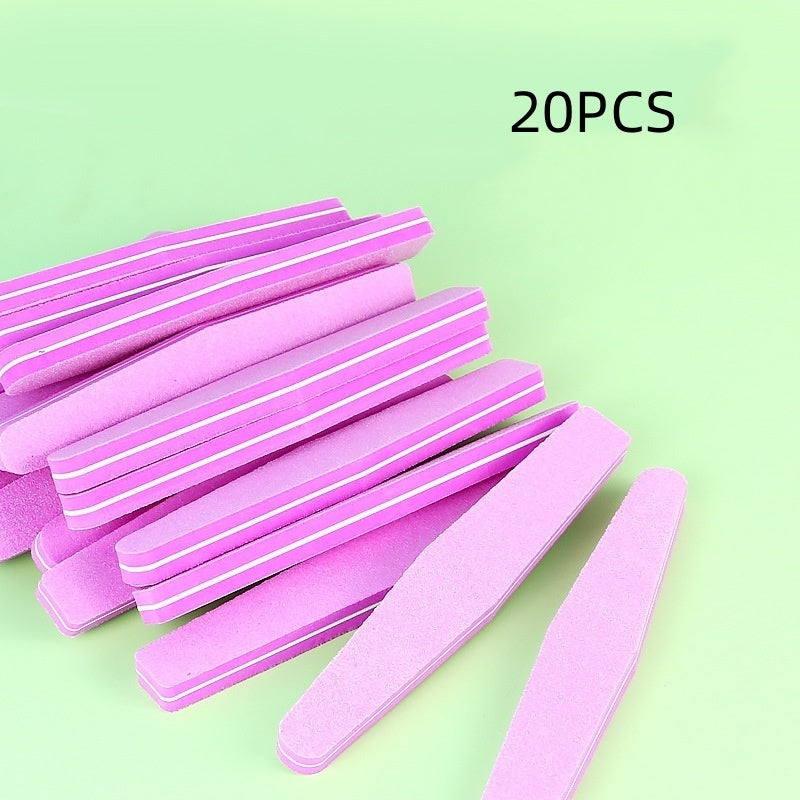 Buffing and polishing sponge nail polish tools