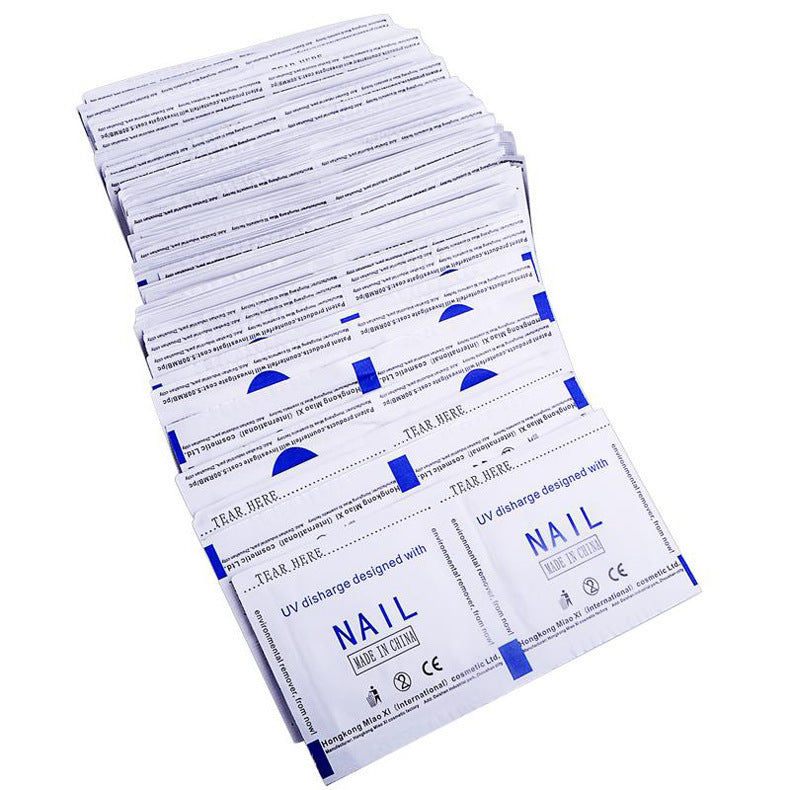 Professional Gel & Acrylic Remover – Fast & Gentle Removal | Pack of 50