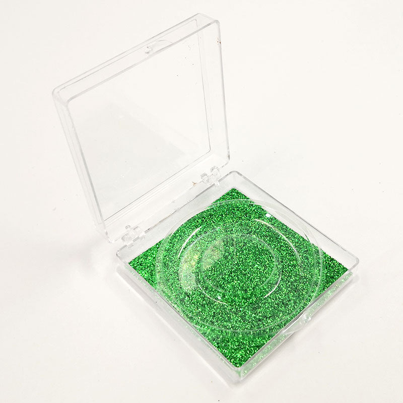 Clear Square Eyelash Box: False Eyelash Box, Square Plastic Packaging.