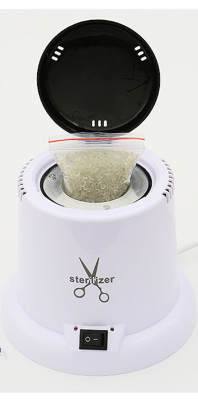 High Temperature Sterilizer for Nail Tools - Disinfection Cup for Scissors, Tweezers and Beauty Salon Instruments - Mini Sterilization Device for Manicure
