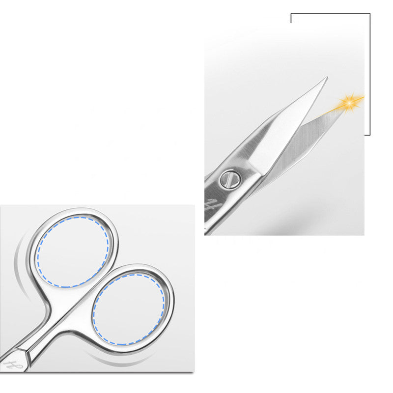 Nail Cuticle Scissors - Stainless Steel - Manicure Tools for Dead Skin and Cuticles