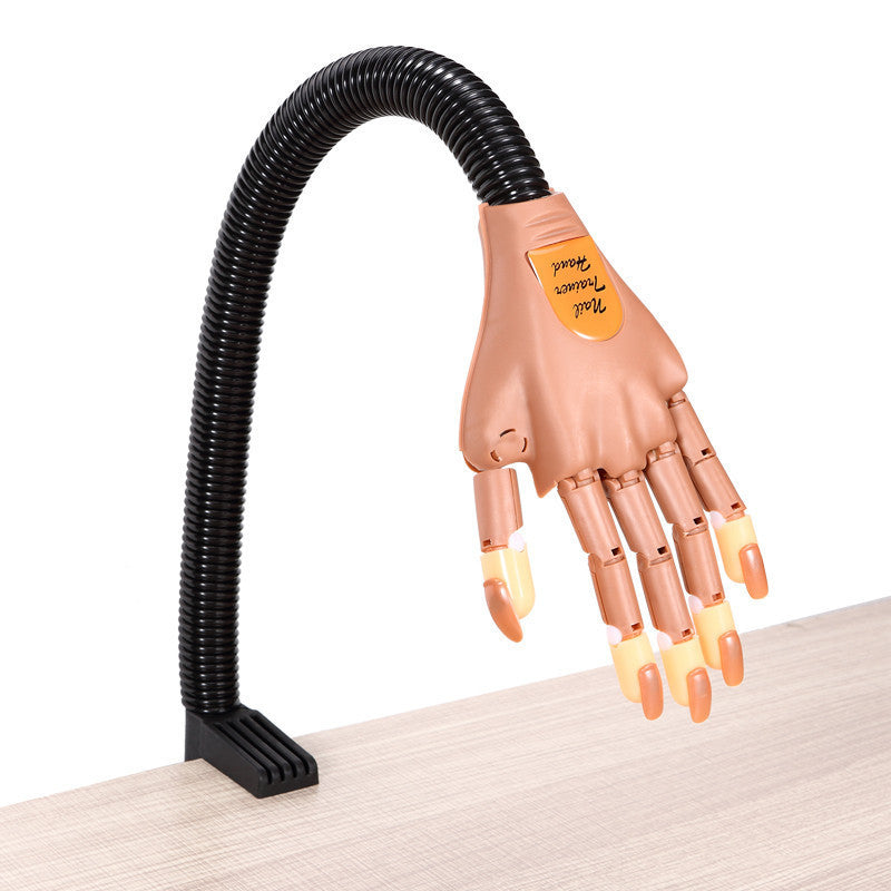 Practice hand for manicure