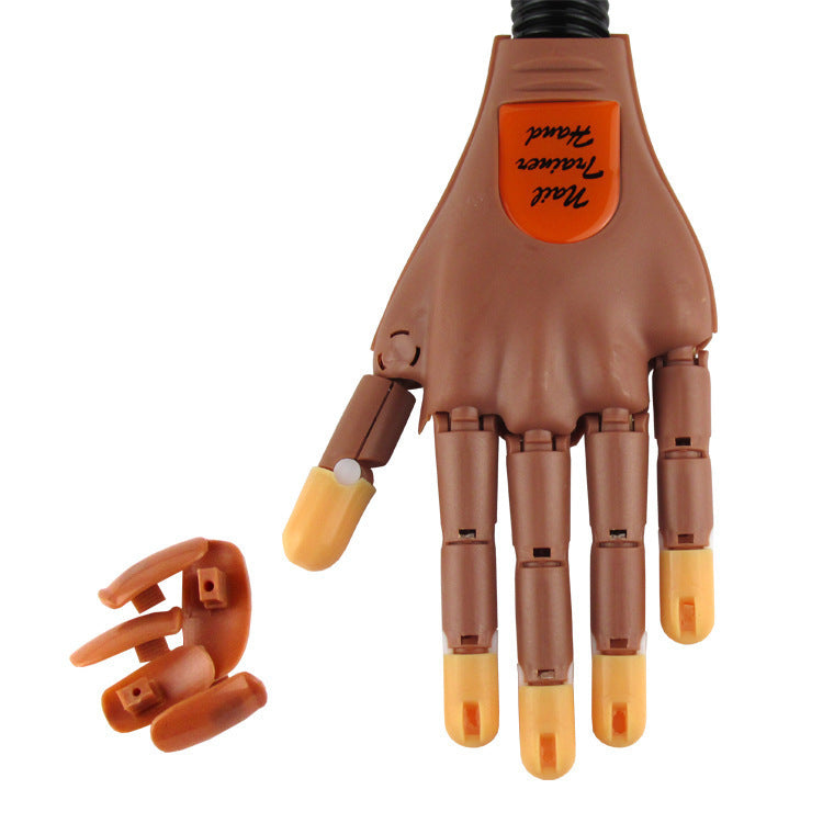 Practice hand for manicure