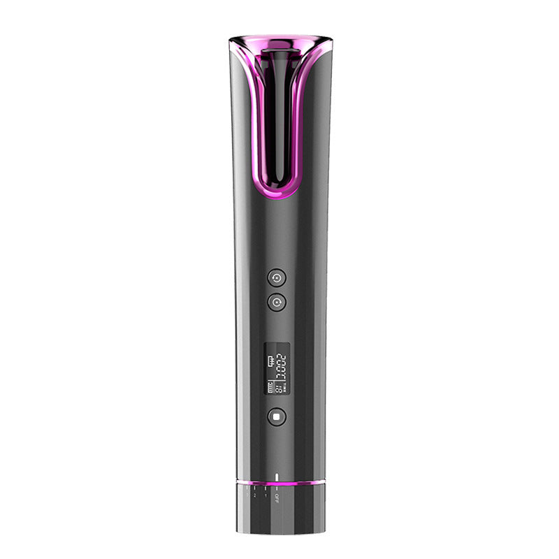 USB Cordless Automatic Curling Iron, Cordless Ceramic Curling Iron, Wave Curler, Curl Wand, Air Curler