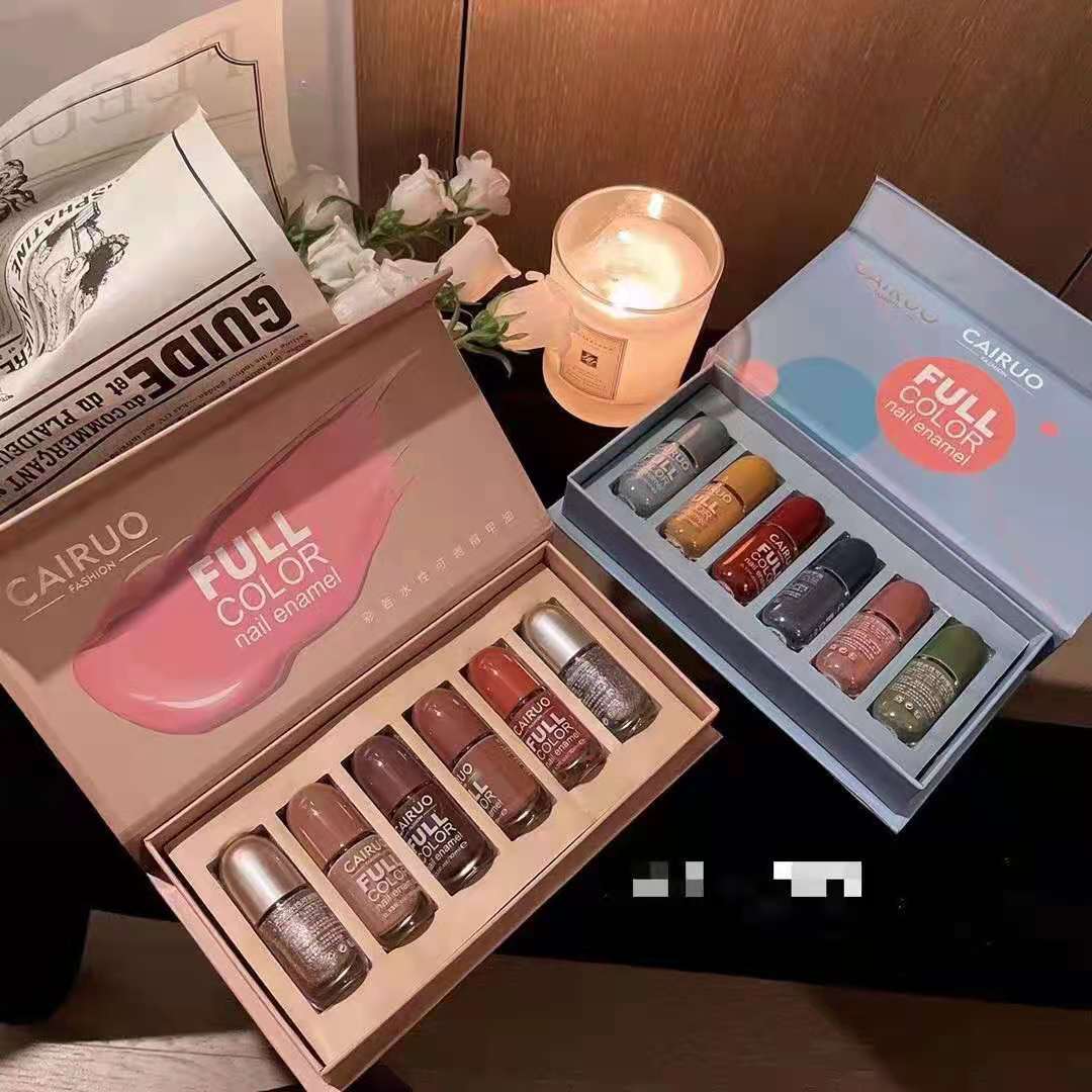 Macaron Nail Polish Box