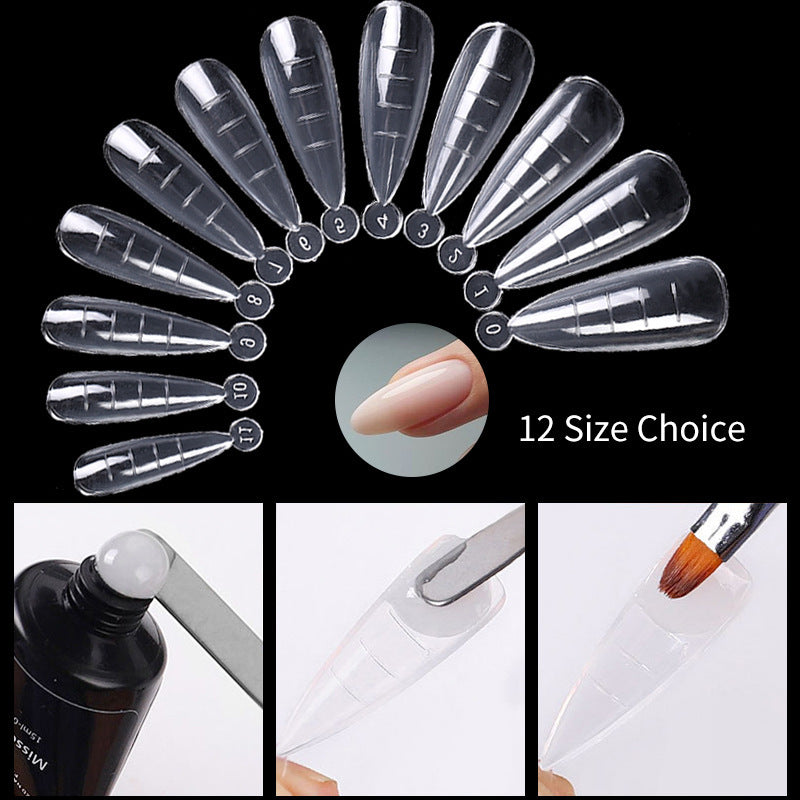 Stencil Capsules – Box of 60 pieces for Polygel Application