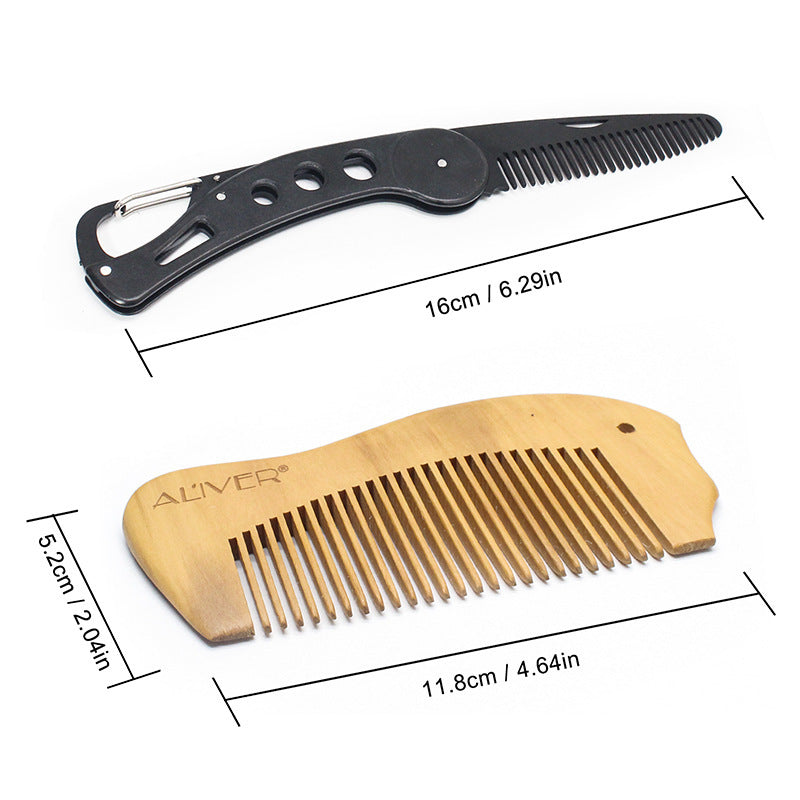 Beard shaving set,