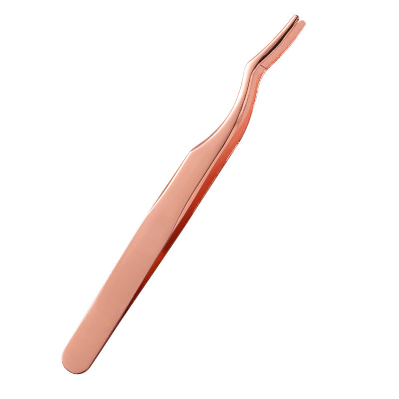 Outil de Beauté en Acier Inoxydable - Pince Assistante pour Recourbe-Cils