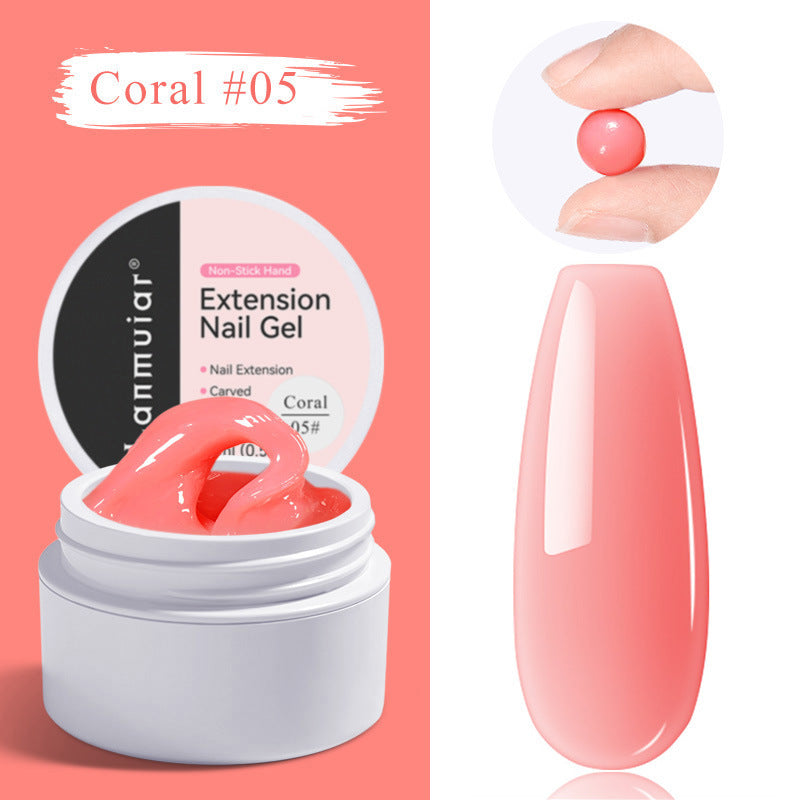 Gel Pâte UV 3D Non-Adhésif – Pour Fleurs et Nail Art
