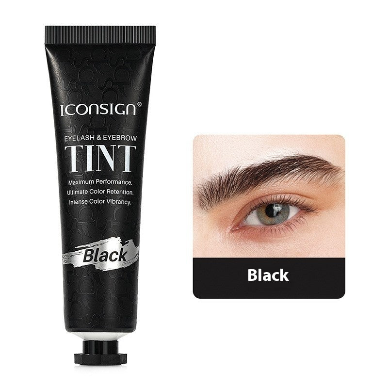 Professional two-in-one eyelash and eyebrow tinting kit