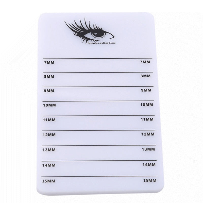 Acrylic Eyelash Extension Board - Convenient Holder for Applying and Removing Eyelashes