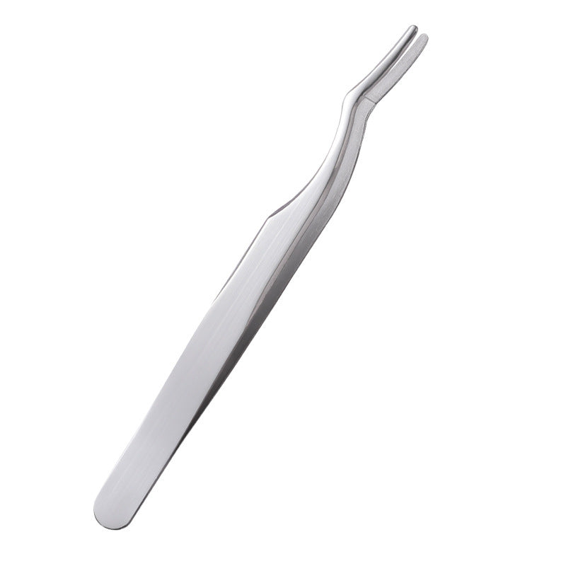 Outil de Beauté en Acier Inoxydable - Pince Assistante pour Recourbe-Cils