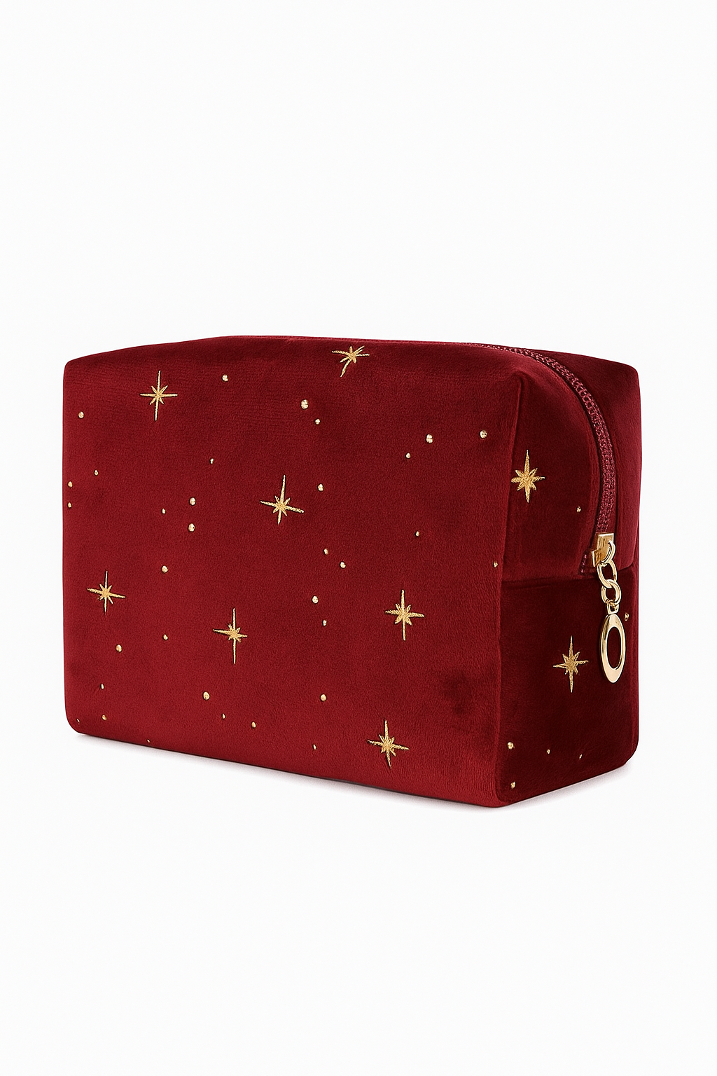 đ Trousse de Maquillage âĂclat Rougeâ â Velours Chic & ĂlĂ©gant | IdĂ©e Cadeau NoĂ«l pour Femme