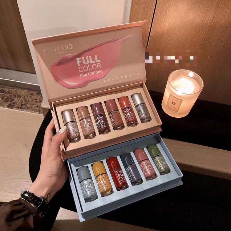 Macaron Nail Polish Box