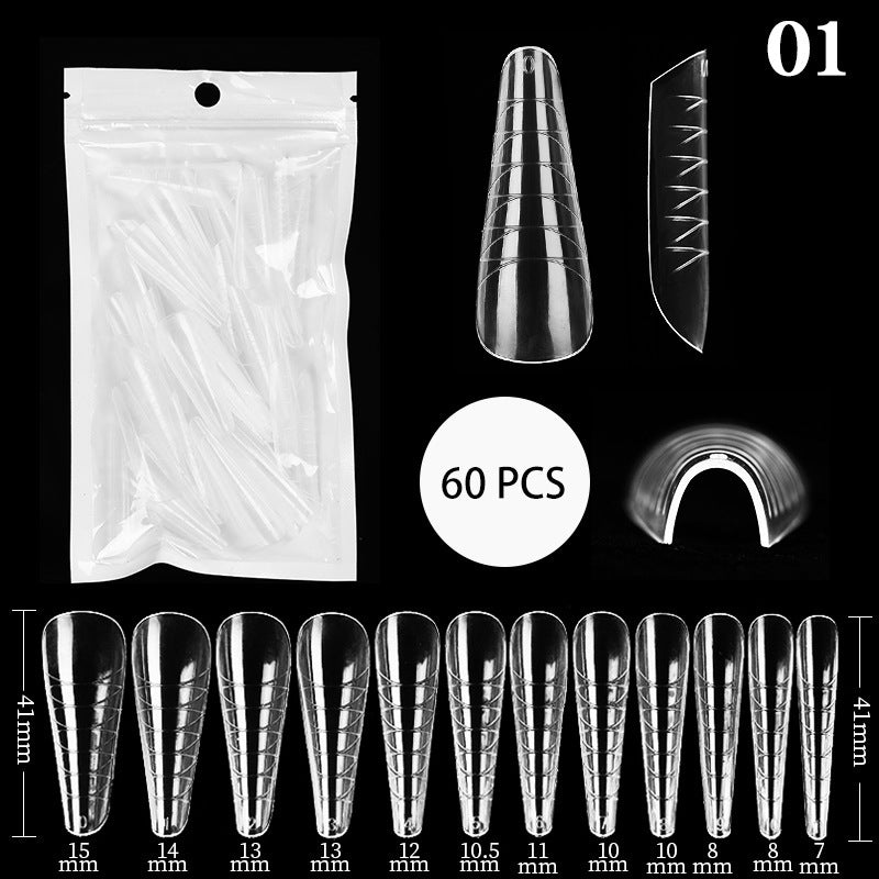 Stencil Capsules – Box of 60 pieces for Polygel Application