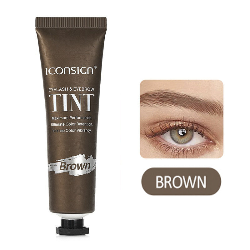Professional two-in-one eyelash and eyebrow tinting kit