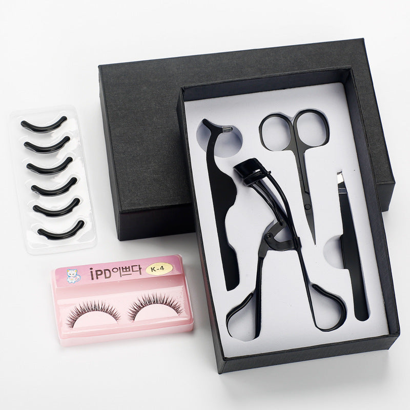 Kit Multifonction 4 Pièces - Recourbe-Cils et Outils de Maquillage essentiels