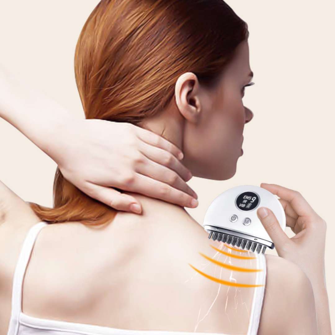 EMS Electric Massage Brush for Home
