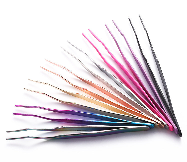 Outil de Beauté en Acier Inoxydable - Pince Assistante pour Recourbe-Cils
