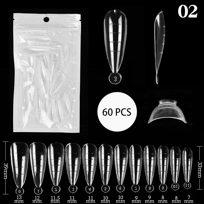 Stencil Capsules – Box of 60 pieces for Polygel Application