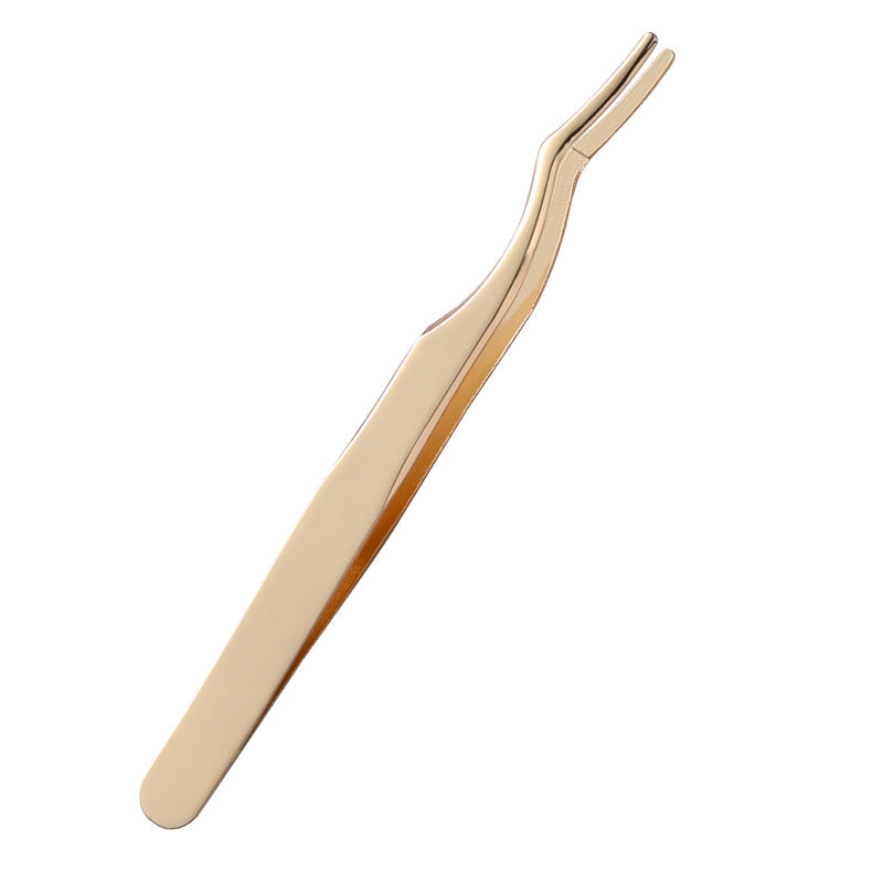 Outil de Beauté en Acier Inoxydable - Pince Assistante pour Recourbe-Cils