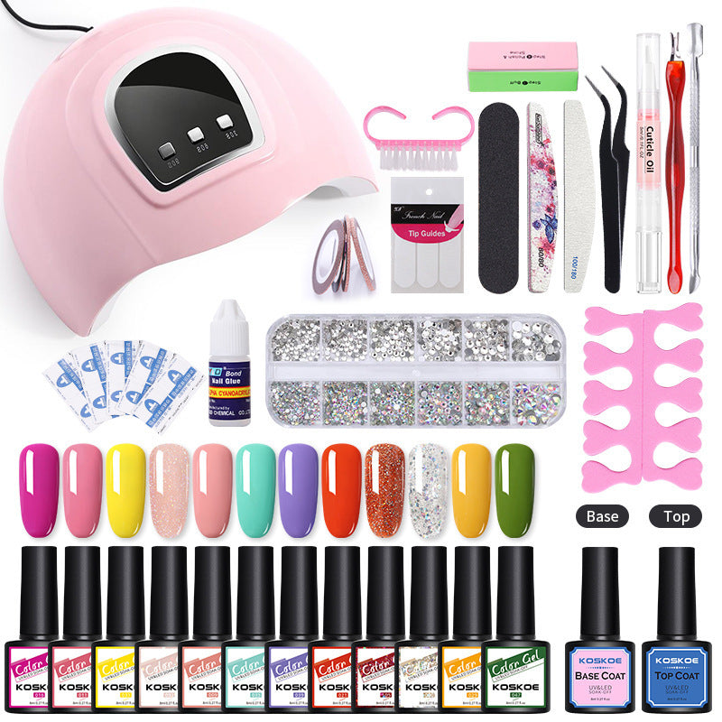 Colle Solide pour Extension d’Ongles - Ensemble Cristal Modèle Long