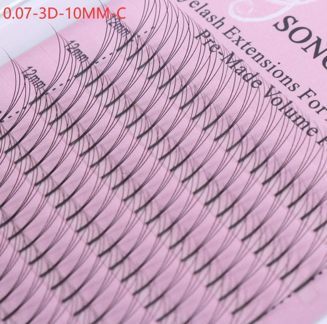 Song Lashes Préfaits - Extensions de Cils Faciles à Appliquer pour un Regard Intense et Naturel