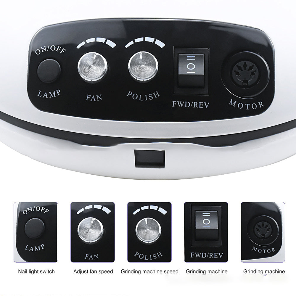 SG 708 Ponceuse et Lampe Multifonction pour Ongles