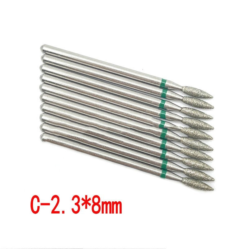 Embout Diamant pour Retirer les Peaux Mortes, Chargement et Déchargement Facile