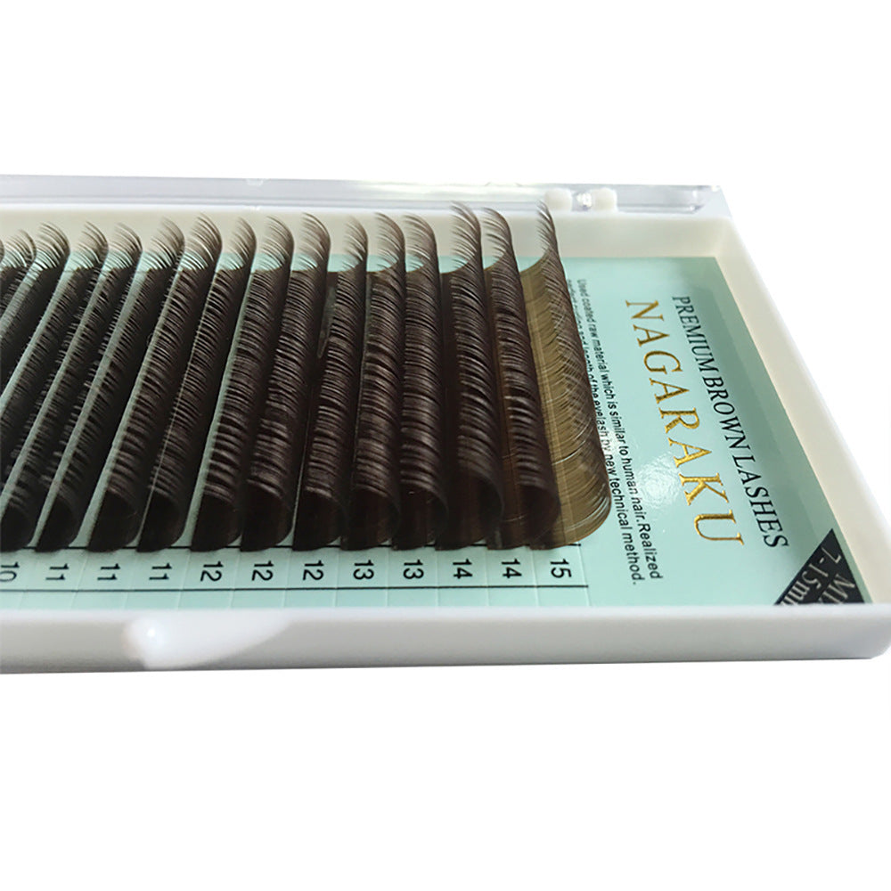 Nagaruku Faux Cils Mélangés Caramel