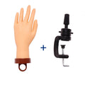 Main d’Entraînement Ongles Réaliste avec Support