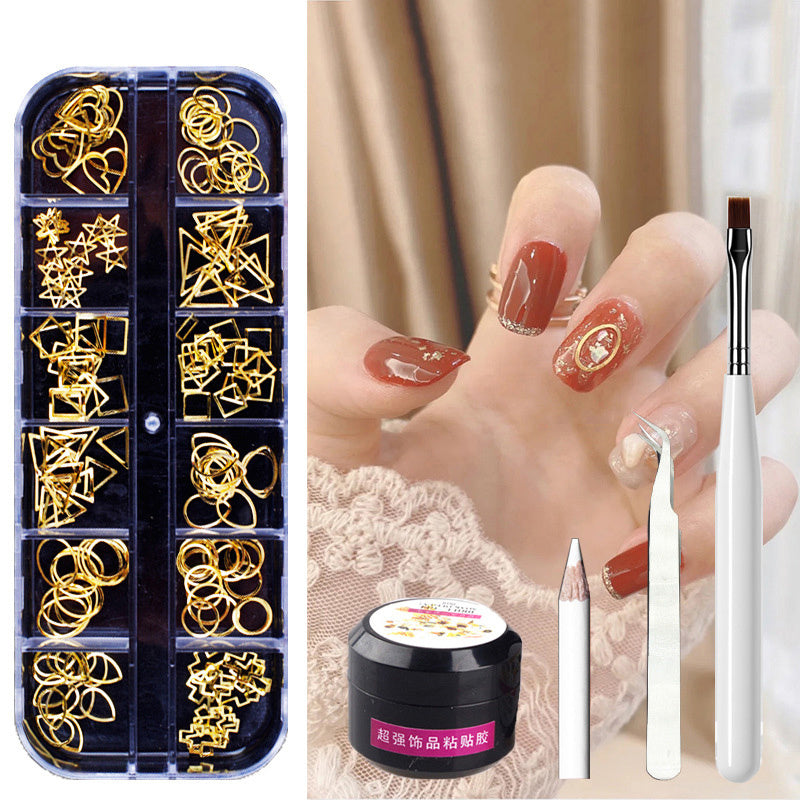 Kit de Décoration Ongles – Paillettes, Strass & Effets Spéciaux (11 Styles)