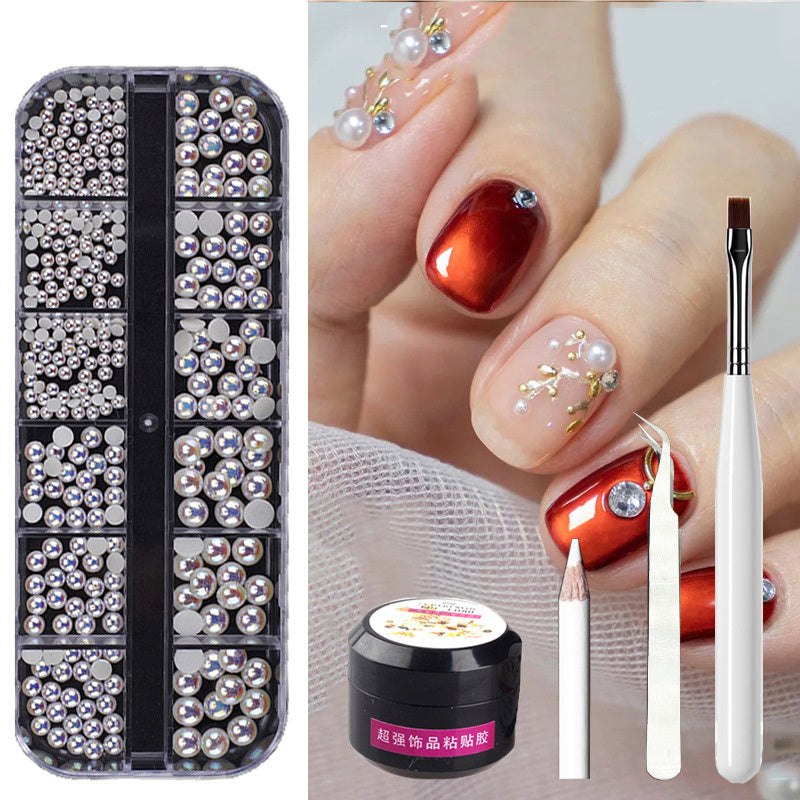 Kit de Décoration Ongles – Paillettes, Strass & Effets Spéciaux (11 Styles)