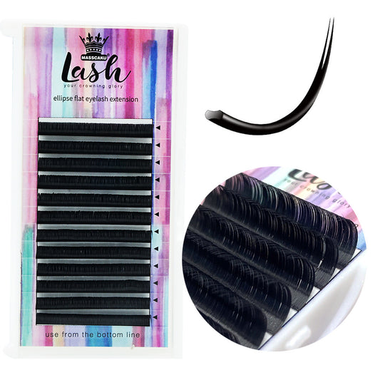 Massasaco Lashes Ellipse - Faux Cils Épaississants pour un Volume Extrême et un Confort Optimal