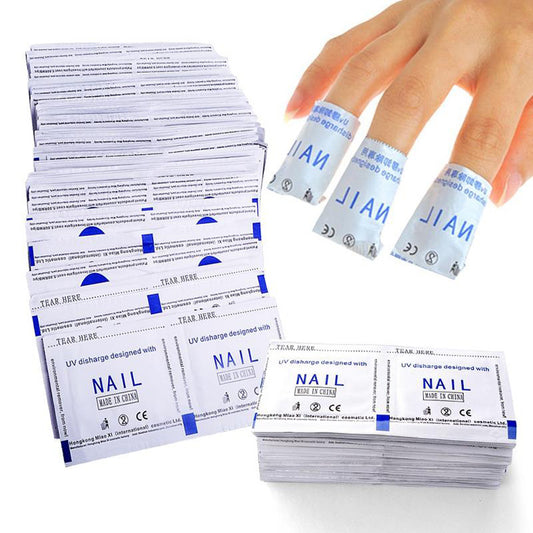 Professional Gel &amp; Acrylic Remover – Fast &amp; Gentle Removal | Pack of 50