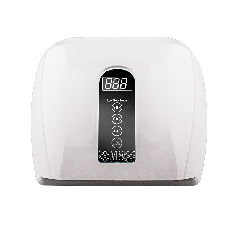 Lampe Manucure Professionnelle à Lumière Rouge – Appareil Photothérapie Double Main 96W avec Écran LCD