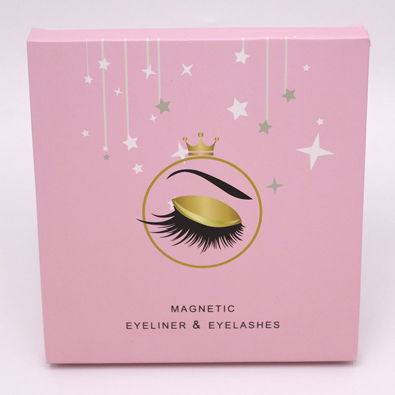 False Eyelashes Liquid Eyeliner Set Eyelash Magnet Eyelashes