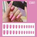Ongles de ballet imperméables à la personnalité givrée automne et hiver