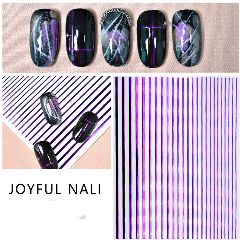 Stickers Ongles Arc-en-Ciel – Décorations Nail Art Fraise, Fleur et Œuf au Plat