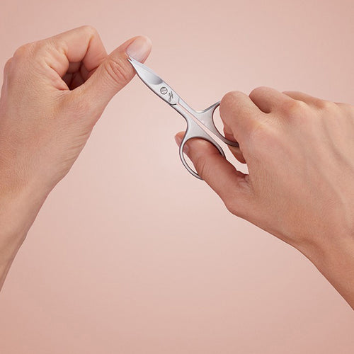Ciseaux à Cuticules pour Ongles – Acier Inoxydable – Outils de Manucure pour Peaux Mortes et Cuticules