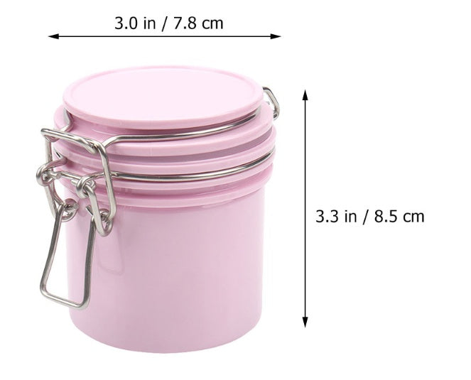 Boîte hermétique pour colle à cils avec charbon actif – Protection optimale