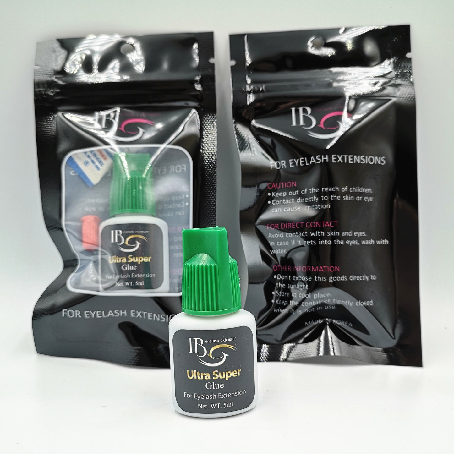 Glue for grafted false eyelashes