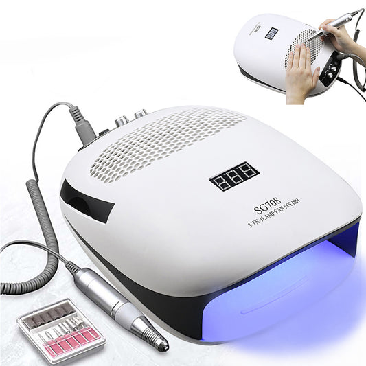 SG 708 Ponceuse et Lampe Multifonction pour Ongles