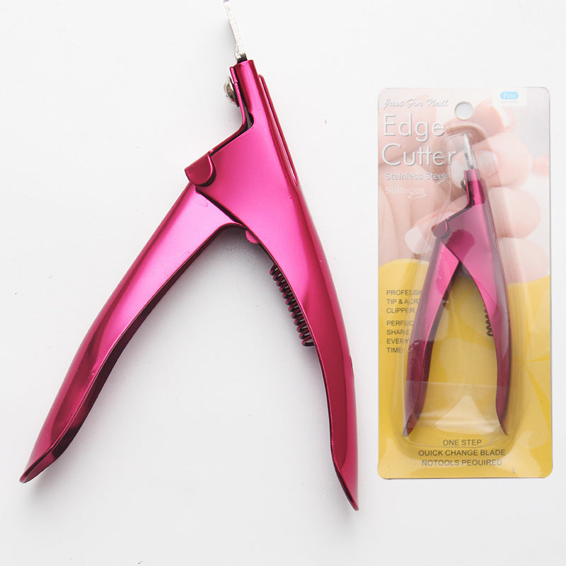 U-shaped nail clippers