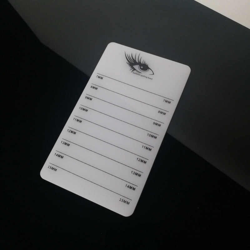 Acrylic Eyelash Extension Board - Convenient Holder for Applying and Removing Eyelashes