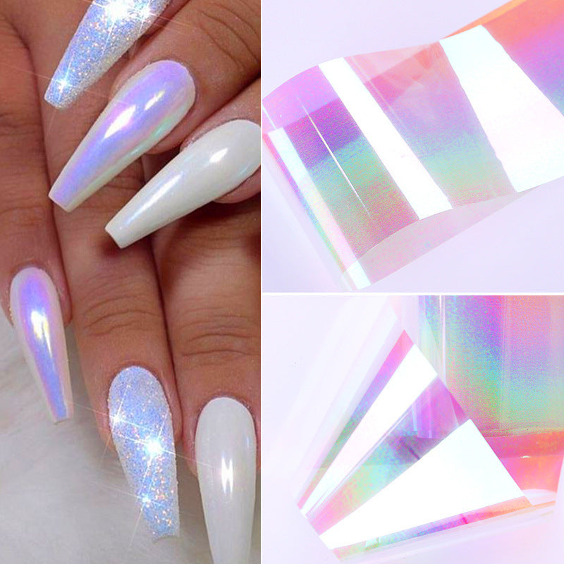 Foils pour ongles série marbre, autocollants