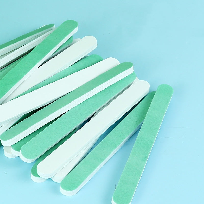 Buffing and polishing sponge nail polish tools