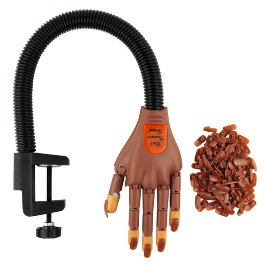 Practice hand for manicure