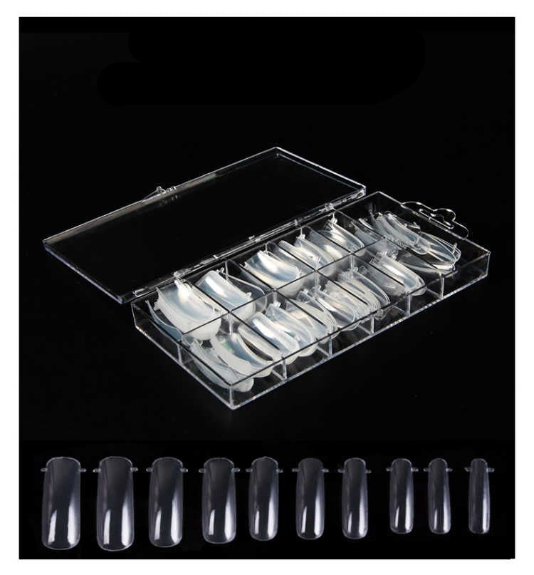 Capsules Américaines – Full Cover Tips pour Pose Rapide et Professionnelle
 100 pièces